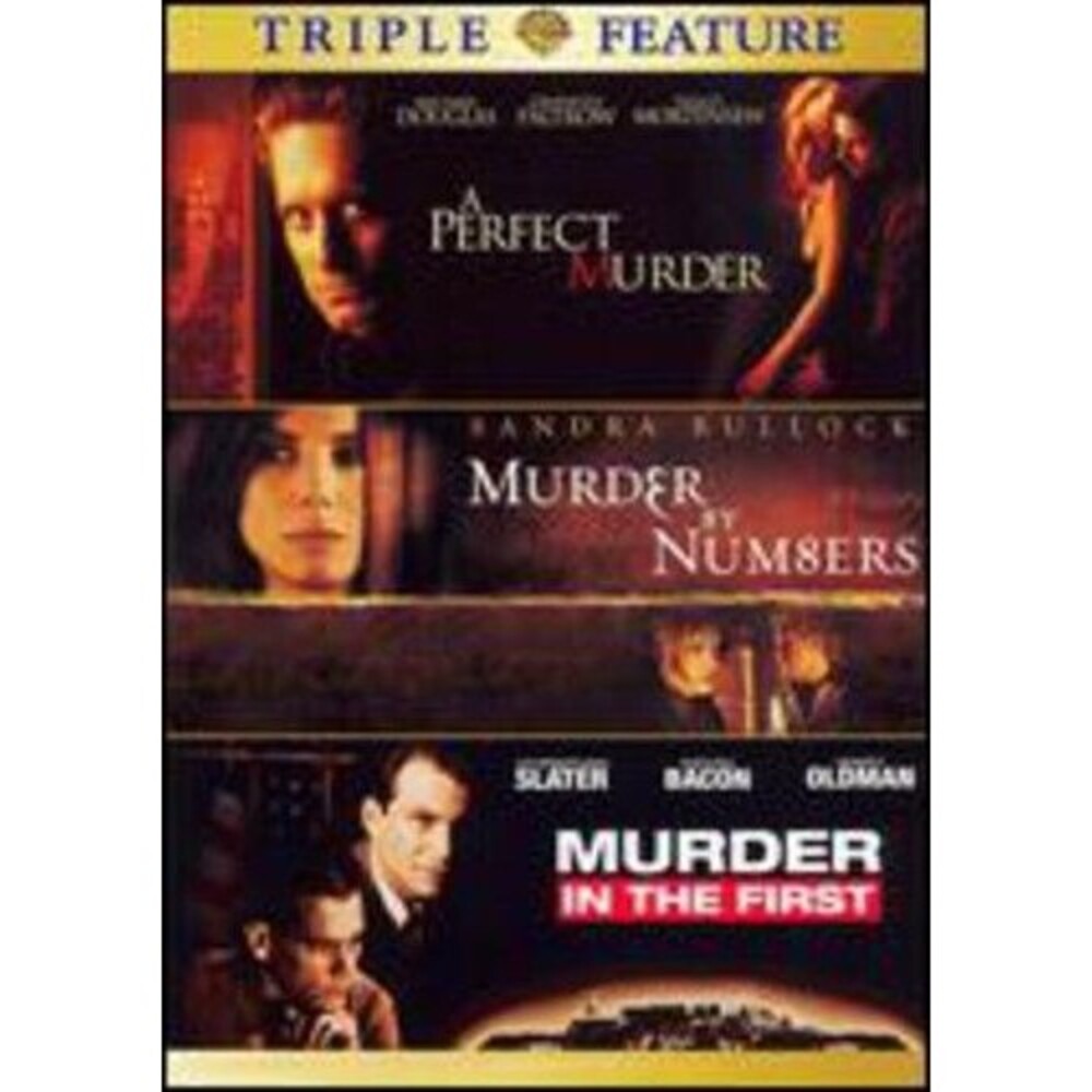 A Perfect Murder / Murder by Numbers/ Murder in First DVD Suspense